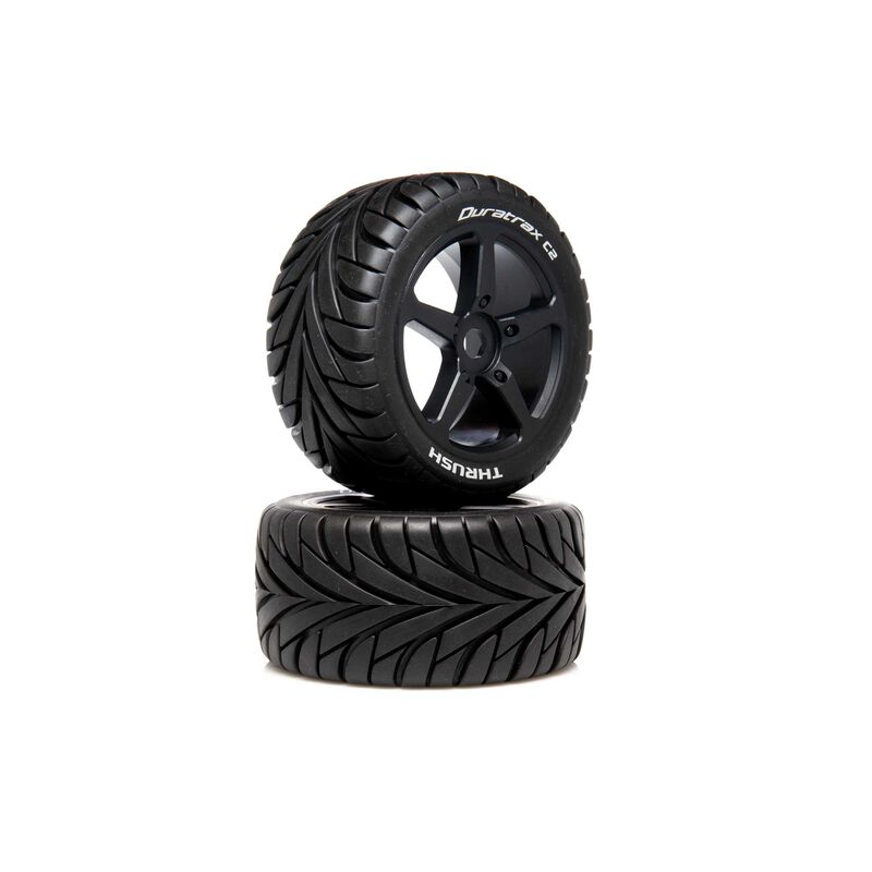 Duratrax 1/8 THRUSH Truggy Tire C2 Mounted 0 Offs